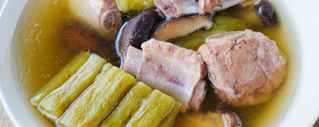 苦瓜排骨燉湯的做法 需要哪些食材