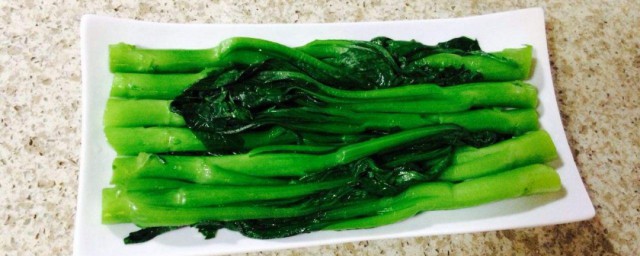 怎麼做白芍青菜 炒青菜的做法