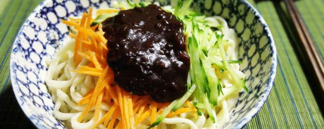 黑豆雜醬面怎麼做 韓國黑豆炸醬面怎麼做