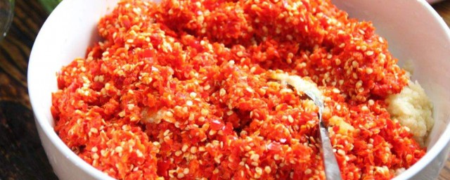 紅辣椒醬制作方法 怎麼做紅辣椒醬