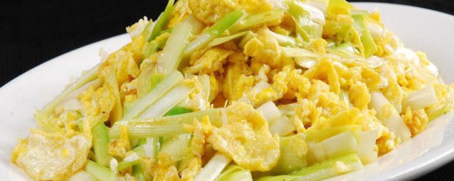 韭黃炒雞蛋怎麼做 做韭黃炒雞蛋的方法