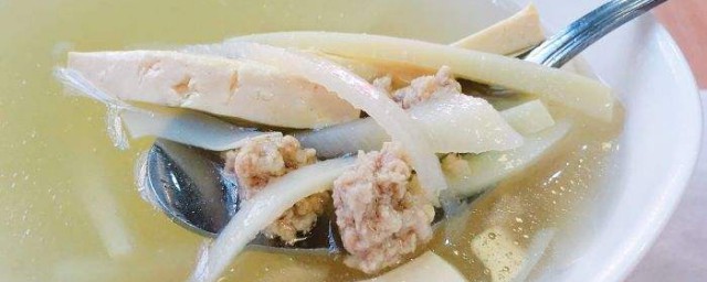 蘿卜酸筍湯怎麼做 蘿卜酸筍湯的做法介紹