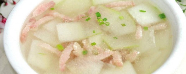 冬瓜湯怎麼做好吃 做冬瓜湯的步驟