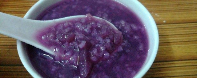 紫薯粥做法 很簡單