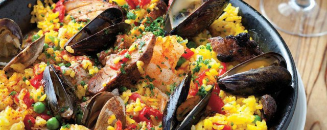 西班牙海鮮飯 簡單西式料理西班牙海鮮飯做法