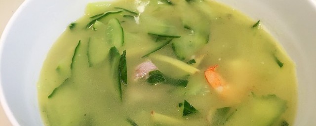 黃瓜湯怎麼做好吃 好吃黃瓜湯的做法