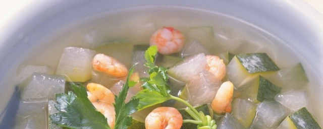 蝦仁冬瓜湯的做法 怎麼做蝦仁冬瓜湯