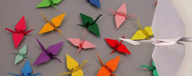 折千紙鶴最簡單的步驟 折千紙鶴的方法