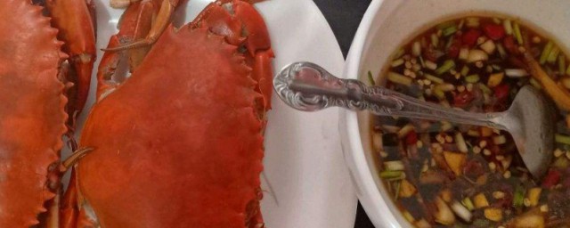 清蒸螃蟹的蘸料做法 清蒸螃蟹的蘸料做法簡述