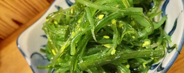 海藻怎麼吃 炒海藻制作方法介紹