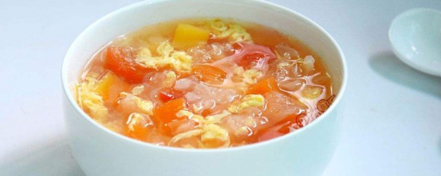 如何做番茄蛋花 番茄蛋花湯的做法