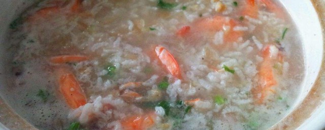 潮汕蝦粥怎樣做的 潮汕蝦粥的做法