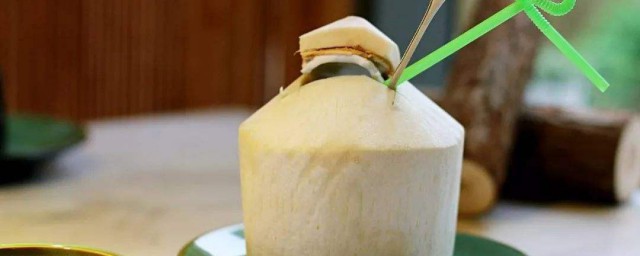 椰青怎麼吃 椰青的吃法