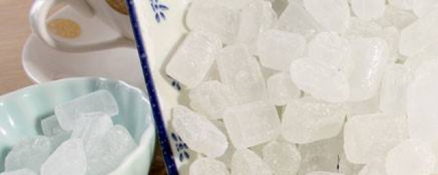 冰糖是什麼做的 以白砂糖為原料制作而成