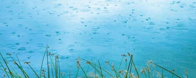 關於雨的俗語 關於雨的成語