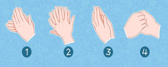 洗手七步法 認真洗手的七個步驟