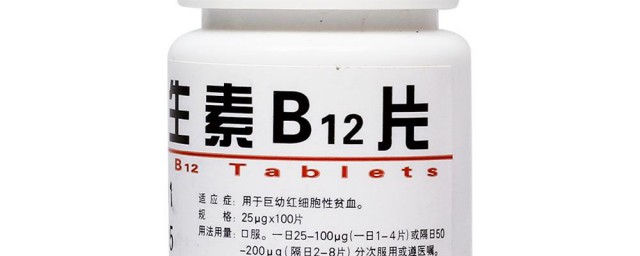 維生素b12的作用 有什麼作用呢