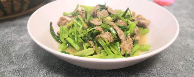 芹菜炒牛肉做法 做芹菜炒牛肉步驟