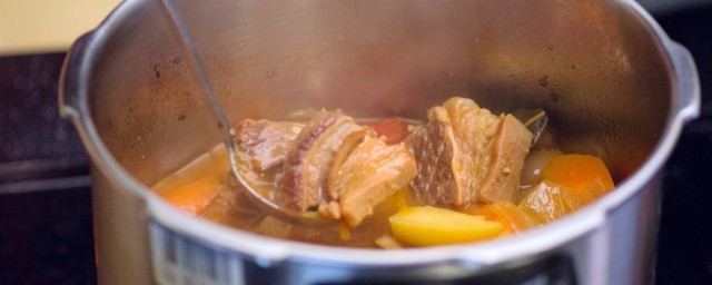高壓鍋燉牛肉做法 高壓鍋燉牛肉做法簡述