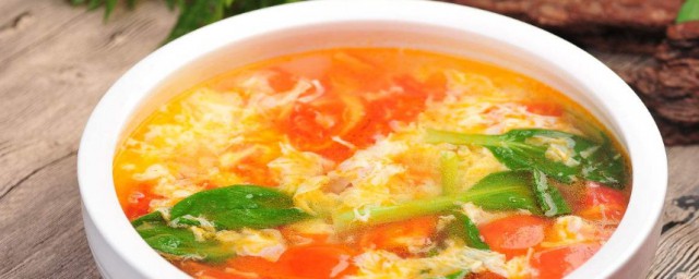西紅柿蛋湯怎麼做 西紅柿蛋湯的食材及做法