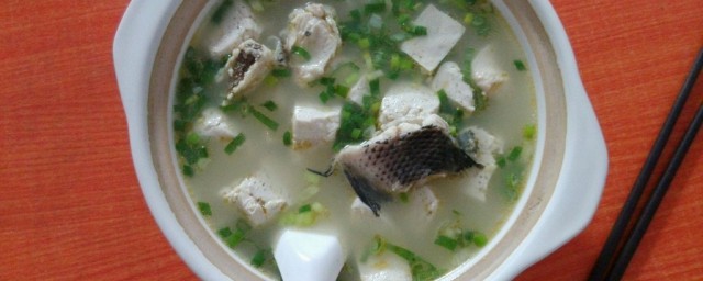 黑魚豆腐湯的做法 做黑魚豆腐湯的步驟