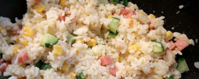 炒米飯怎麼做好吃 炒米飯做法