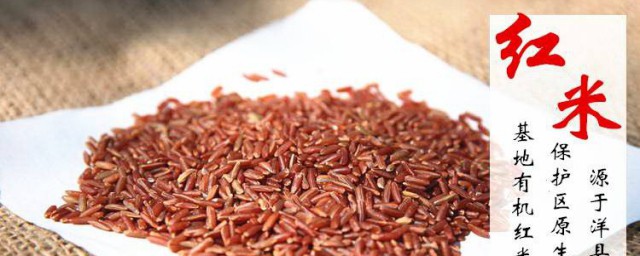 紅米的營養價值及功效 紅米的作用