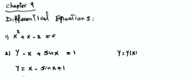 微積分基本公式 分別都有什麼
