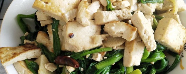豆腐和什麼菜一起做好吃 豆腐青菜做法