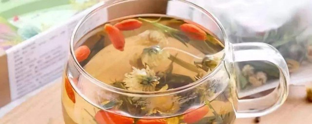 枸杞菊花茶做法 枸杞菊花茶有什麼作用