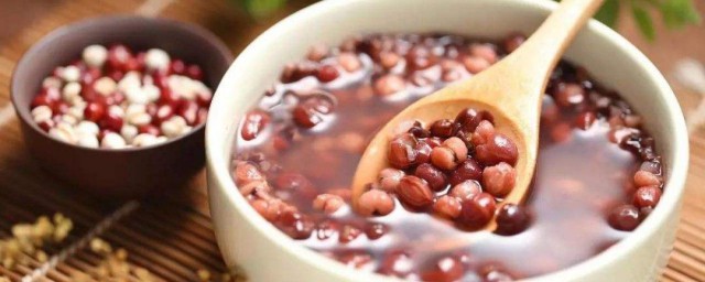 紅豆薏米水的正確做法 紅豆薏米水的功效