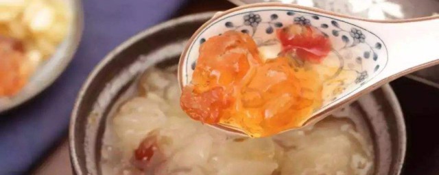 雪燕桃膠皂角米的做法 雪燕桃膠皂角米怎麼做