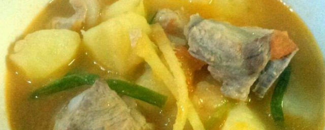 土豆燉排骨湯做法 做土豆燉排骨湯的步驟
