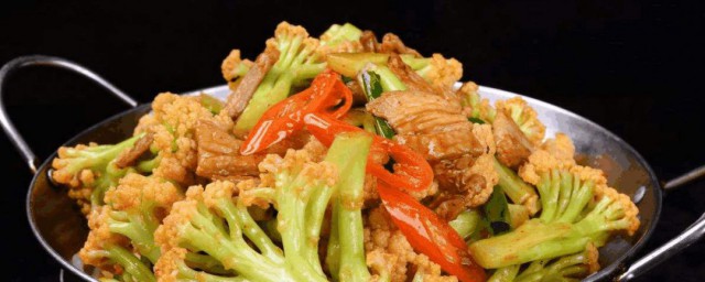 幹鍋花菜的傢常做法 花菜的營養價值