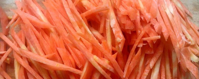 胡蘿卜怎麼切絲 需要怎麼操作