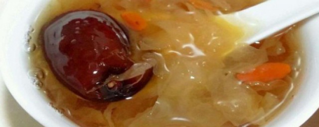 銀耳紅棗湯的5大禁忌 銀耳紅棗湯有什麼益處