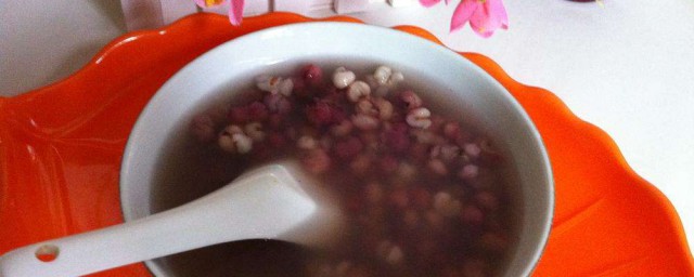 經期可以喝紅豆薏米茶嗎 有什麼註意事項
