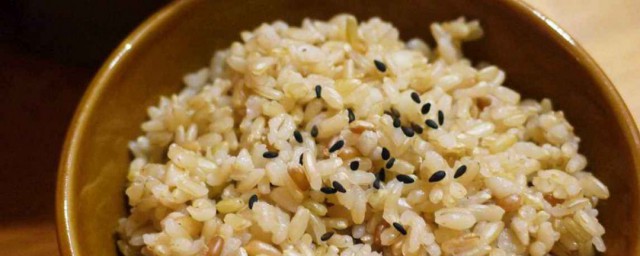 糙米飯怎麼煮容易爛 糙米飯怎麼做