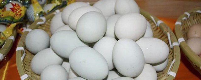 鴨蛋該怎麼保存 有什麼特殊的方法