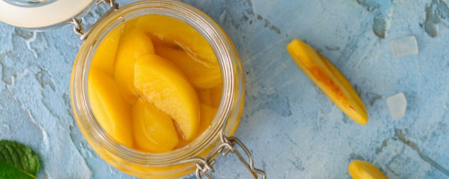 買好的黃桃做罐頭 黃桃罐頭的簡單做法