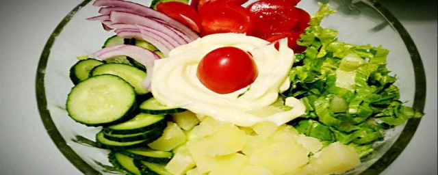 沙拉醬的蔬菜沙拉做法 沙拉醬的蔬菜沙拉做法簡述