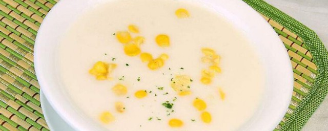 玉米濃湯怎麼做 玉米濃湯的做法