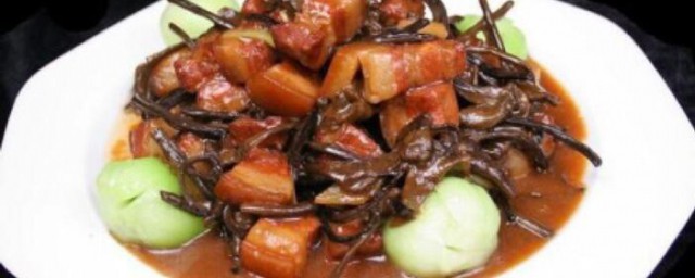 茶樹菇燒肉 茶樹菇燒肉如何做
