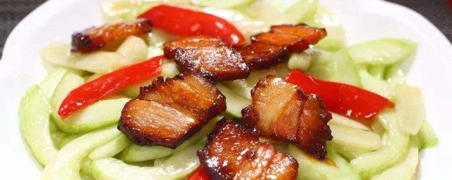 白瓜怎麼炒好吃傢常菜 季白瓜炒肉片的做法