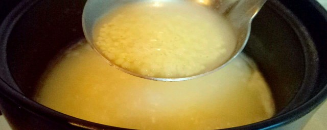 熬小米粥是涼水還是熱水 熬小米粥做法