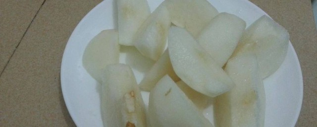 白糖梨子怎麼做好吃 白糖梨子的做法