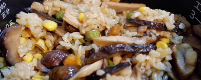 香菇黃豆燜飯怎麼做好吃 香菇黃豆燜飯的做法