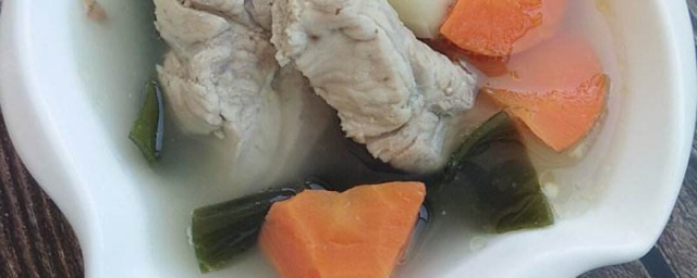 海帶絲蘿卜燉排骨怎麼做 海帶絲蘿卜燉排骨做法