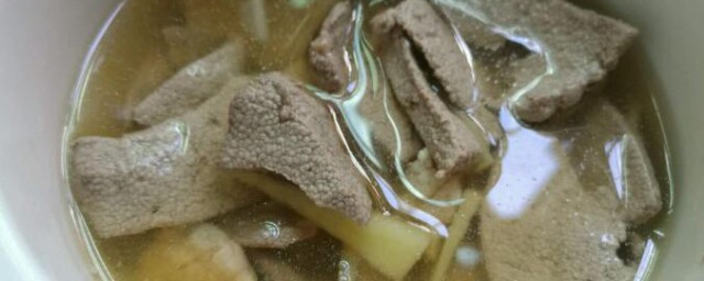 豬肝瘦肉湯面怎麼做 豬肝瘦肉湯面的做法