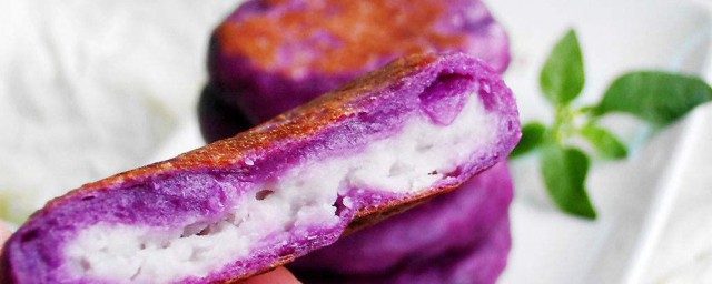 雞蛋紫薯餅 雞蛋紫薯餅做法